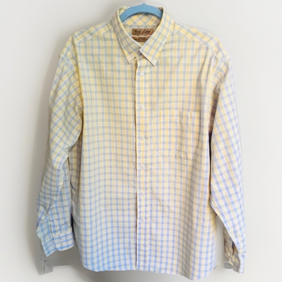 Roundtree & Yorke Gold Label 17 32/33, Pronto Uomo L NonIron Cotton Plaid Bundle - Picture 10 of 16